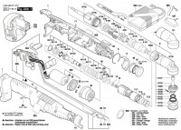 Bosch 0 602 492 619 ANGLE EXACT 75-110 Cordless Screw Driver Spare Parts